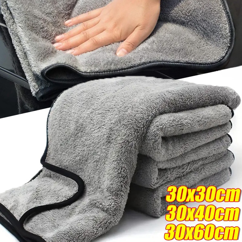 Microfiber Car Drying Towel Super Absorbent - Car Microfiber Towel Cleaning Detailing Cloth
