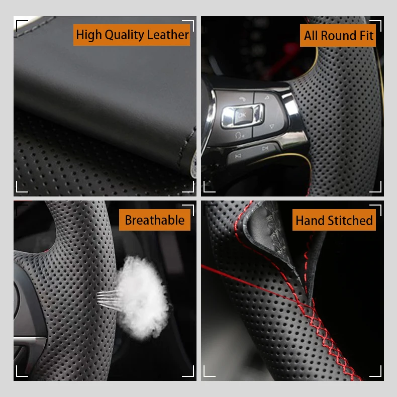 Car Steering Wheel Cover For J - Car Steering Wheel Cover Anti Slip Breathable review and price