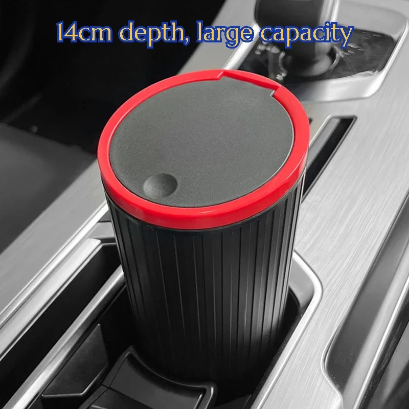 Car Trash Can Press Switch Typ - Waterproof Car Trash Can With Lid review and price