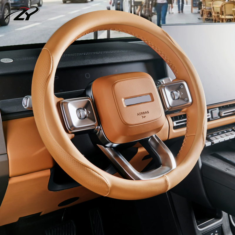 For Chery ICAR V27 ICAUR V27 2 - Car Steering Wheel Cover Anti Slip Breathable review and price