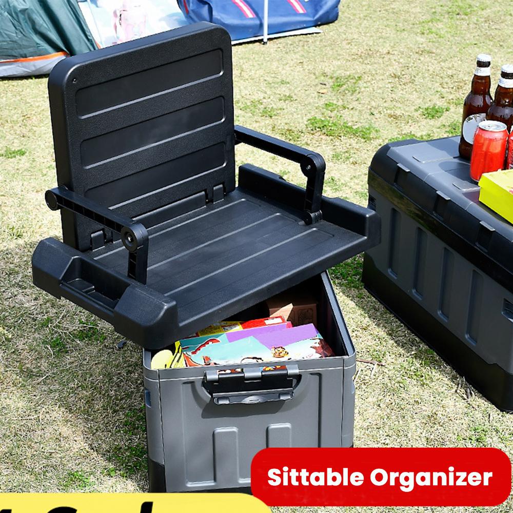 60L Trunk Organizer Large Camp - Car Trunk Organizer Foldable Storage Box review and price