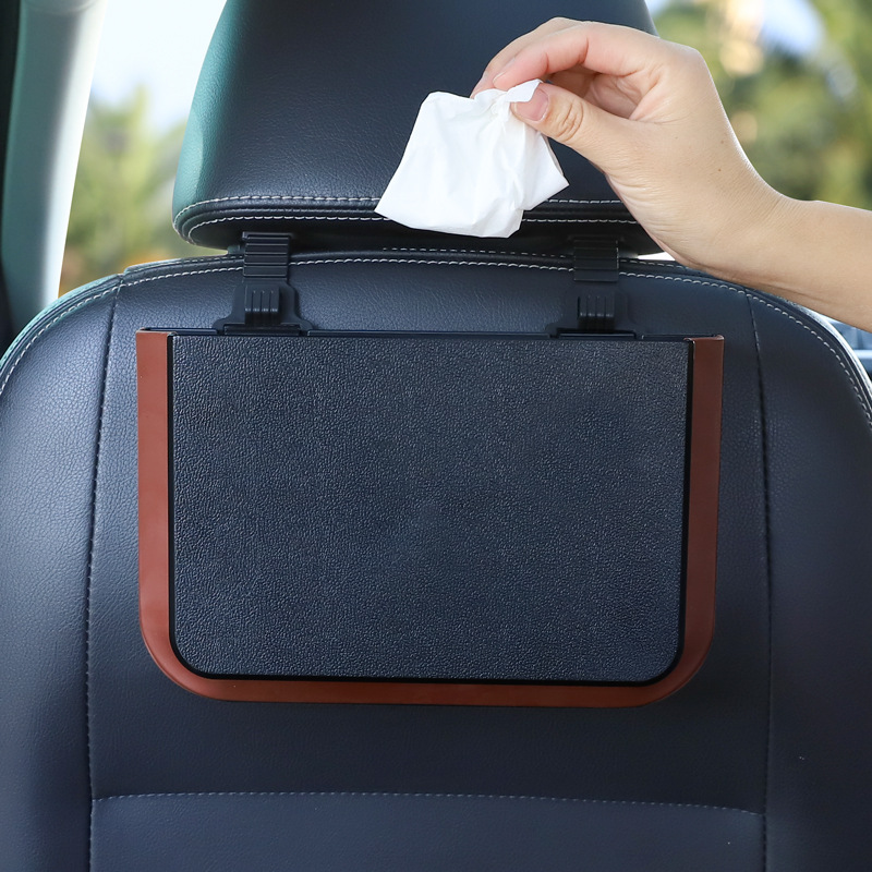 Car Trash Can Hanging Folding  - Waterproof Car Trash Can With Lid review and price